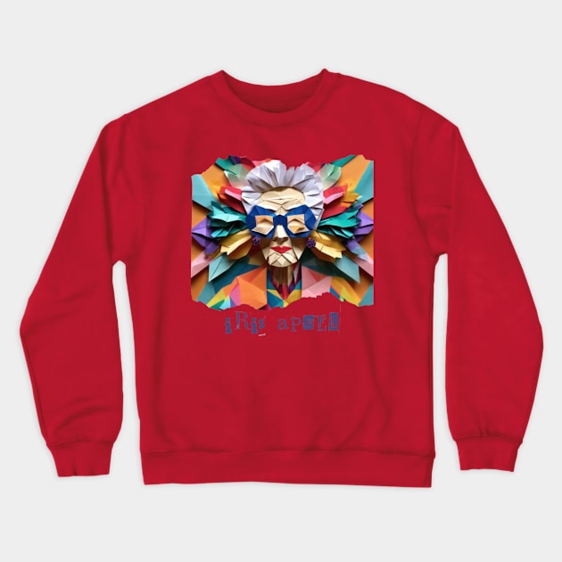 Iris Apfel fashion icon Crewneck Sweatshirt by Alexander S.